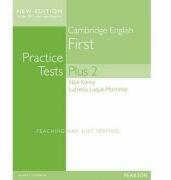 Cambridge First Volume 2 Practice Tests Plus New Edition Students' Book without Key - Nick Kenny (ISBN: 9781408248119)