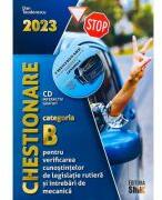 Chestionare 2023 pentru obtinerea permisului auto categoria B. Contine CD - Dan Teodorescu (ISBN: 9789738924796)