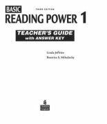 Reading Power 1, Teacher's Guide with Answer Key - Linda Jeffries (ISBN: 9780138144470)