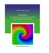 Properties of Certain Classes of Analytic or Harmonic Functions - Agnes Orsoly Pall-Szabo (ISBN: 9786063705946)