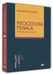 Procedura penala. Partea speciala - Gheorghita Mateut (ISBN: 9786063903946)