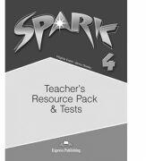 Curs limba engleza Spark 4 Monstertrackers Material aditional pentru profesor si teste - Virginia Evans, Jenny Dooley (ISBN: 9780857773944)