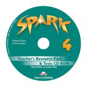 Curs limba engleza Spark 4 Monstertrackers Material aditional pentru profesor si teste CD - Virginia Evans, Jenny Dooley (ISBN: 9780857773968)