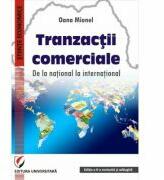Tranzactii comerciale. De la national la international - Oana Mionel (ISBN: 9786062804329)