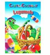 Legumele - Carte de colorat (ISBN: 9786065766617)