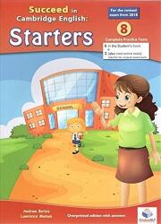 Cambridge YLE. Succeed in Pre-A1 STARTERS 2018 Format 8 Practice Tests. Teacher's Edition with CD & Teacher's Guide - Andrew Betsis, Lawrence Mamas (ISBN: 9781781645116)