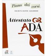 Attestato ADA (libro)/Certificat ADA (carte) - Società Dante Alighieri (ISBN: 9788861823280)