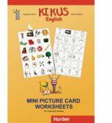 KIKUS Englisch Mini Picture Card Worksheets for vocabulary building - Edgardis Garlin, Stefan Merkle (ISBN: 9783195614313)
