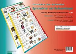 DV, Plakate Sprichwörter und Redewendungen, Mappe aus 2 Plakaten + 2 Übungsheften (ISBN: 9783191717414)