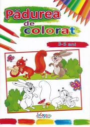Padurea de colorat (ISBN: 9786066028127)
