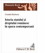 Istoria statului si dreptului romanesc in epoca contemporana - Cosmin Dariescu (ISBN: 9789731158105)