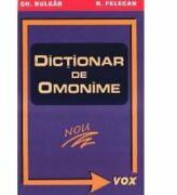 Dictionar de omonime de buzunar - Nicolae Felecan (ISBN: 9789731770253)