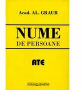 Nume de persoane - Alexandru Graur (ISBN: 9789739217996)