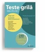 Teste grila. Editia a VII-a. Vol. I. Drept civil Drept procesual civil - Rodica Constantinovici (ISBN: 9786068892917)