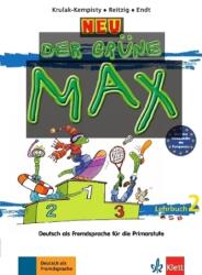 Der grüne Max NEU 2, Lehrbuch. Deutsch als Fremdsprache für die Primarstufe - Elżbieta Krulak-Kempisty, Lidia Reitzig, Ernst Endt (ISBN: 9783126062084)