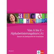 Von A bis Z - Alphabetisierungskurs für Erwachsene A1. Deutsch als Zweitsprache für Erwachsene, Übungsbuch - Alexis Feldmeier García (ISBN: 9783126760416)