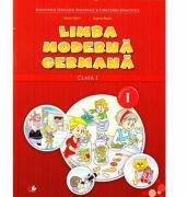 Limba moderna germana. Manual. Clasa I. Sem. I + CD - Naomi Achim, Eugenia Rosian (ISBN: 9786063309656)