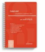 Codul civil (actualizat la 1 octombrie 2021) - Claudiu Dragusin (ISBN: 9786069628003)