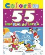 Coloram 55 imagini de iarna (ISBN: 9786066025065)
