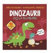 Dinozaurii ies la plimbare. 40 de autocolante - Gheorghe Ghetu (ISBN: 9789975148795)