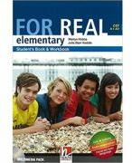 For Real Elementary Student's Book & Workbook Multimedia Pack - Martyn Hobbs (ISBN: 9783852722351)
