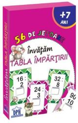 56 de Jetoane. Invatam Tabla impartirii (ISBN: 9786066832632)