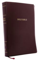 KJV Reference Bible Super Giant Print Leather-Look Burgundy Indexed Red Letter Edition (ISBN: 9780785215653)