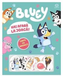 Bluey - Hai afara la joaca! Carte cu magneti (ISBN: 9786069748442)