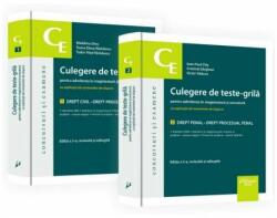 Culegere de teste-grila pentru admiterea in magistratura si avocatura. Editia a 3-a - Ioan-Paul Chis, Madalina Dinu (ISBN: 9786062720674)