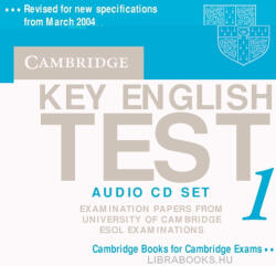 Cambridge Key English Test 1 Official Examination Past Papers 2nd Edition Audio CDs (2005)