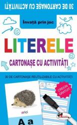 Literele. Cartonase cu activitati (ISBN: 9786060095477)