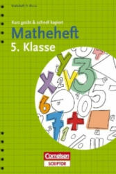 Matheheft 5. Klasse - Matthias Delbrück, Fritz Kammermeyer, Roland Zerpies, Dorina Teßmann (ISBN: 9783411871414)