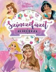 Színezőfüzet tetkókkal - Disney Hercegnők (2022)