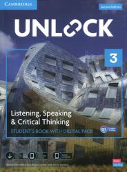 Unlock 3 Listening, Speaking & Critical Student's Book with Digital Pack - Second Edition (ISBN: 9781009031479)