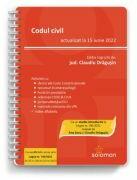 Codul civil (actualizat la 15 iunie 2022) - Claudiu Dragusin (ISBN: 9786069628096)