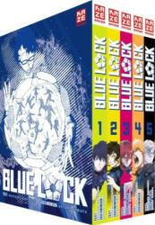 Blue Lock - Band 1-5 im Sammelschuber - Markus Lange (ISBN: 9782889516193)