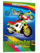 Coloram Moto sport. Privim si coloram (ISBN: 9789975803687)