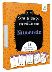 Numerele. Prescolari mici. Scrie si sterge! (ISBN: 9786060562542)