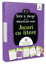 Jocuri Cu Litere - Prescolari Mari, - Editura Gama (ISBN: 9786060562573)