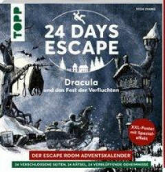 24 DAYS ESCAPE - Der Escape Room Adventskalender: Dracula und das Fest der Verfluchten. SPIEGEL Bestseller - Jürgen Blankenhagen (ISBN: 9783772449871)