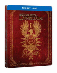 Legendás állatok és megfigyelésük - Dumbledore titkai (BD + DVD) - Blu-ray - ("Crest" steelbook) - limitált, fémdobozos változat (ISBN: 5996514055290)