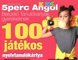 5 perc angol - Kids 100 játékos nyelvtanulókártya (2022)