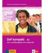 DaF kompakt A2. Deutsch als Fremdsprache für Erwachsene. Kurs- und Übungsbuch mit 2 Audio-CDs - Birgit Braun (ISBN: 9783126761871)