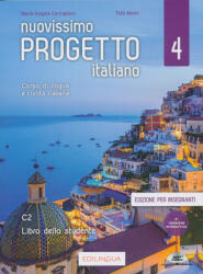 Maria Angela Cernigliaro, Telis Marin: Nuovissimo Progetto italiano 4 - Libro dello studente - Edizione per insegnanti (ISBN: 9791259801180)