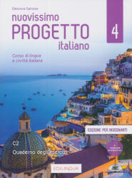 Eleonora Spinosa: Nuovissimo Progetto italiano 4 - Quaderno degli esercizi - Edizione per insegnanti (ISBN: 9791259801395)