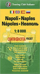 Nápoly térkép, Nápoly várostérkép zsebtérkép 1: 8e TCI (ISBN: 9788836575275)