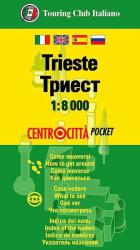 Trieszt térkép, Trieszt várostérkép zsebtérkép 1: 8e TCI (ISBN: 9788836578108)