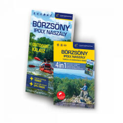 BÖRZSÖNY, IPOLY, NASZÁLY 4in1 outdoor kalauz (ISBN: 9789633538609)