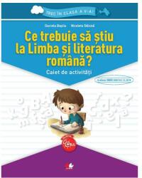 Ce trebuie să știu la Limba și literatura română? (ISBN: 9786063313844)