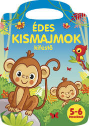 Édes kismajmok kifestő (2022)